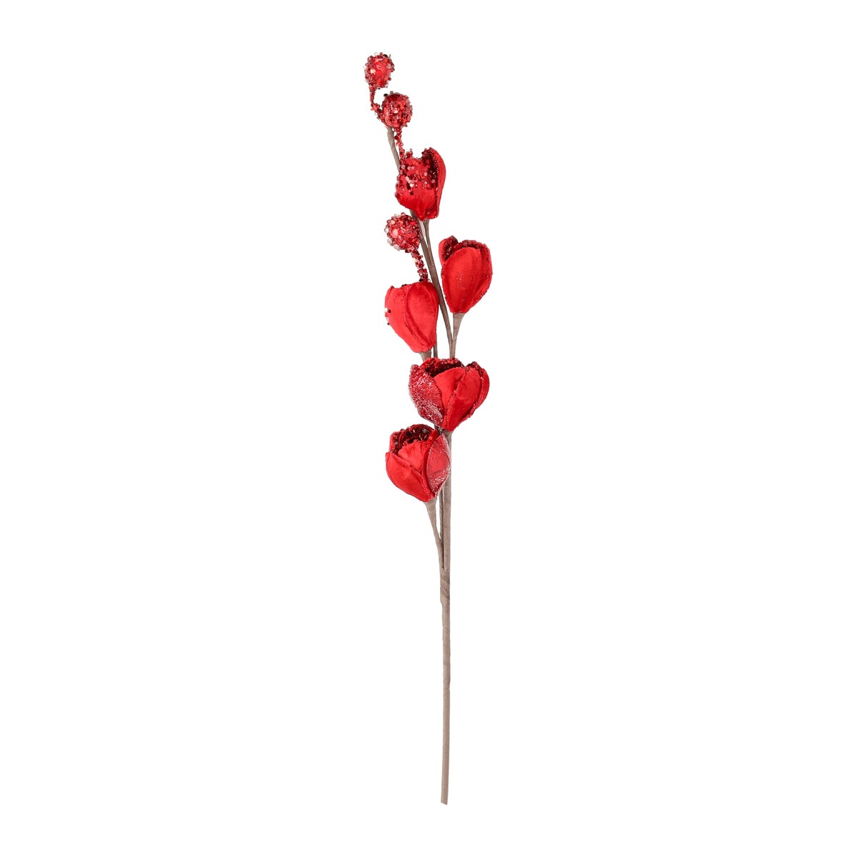 Tak Magnolia 89 cm winter lux rood Tak Magnolia 89 cm winter lux rood
