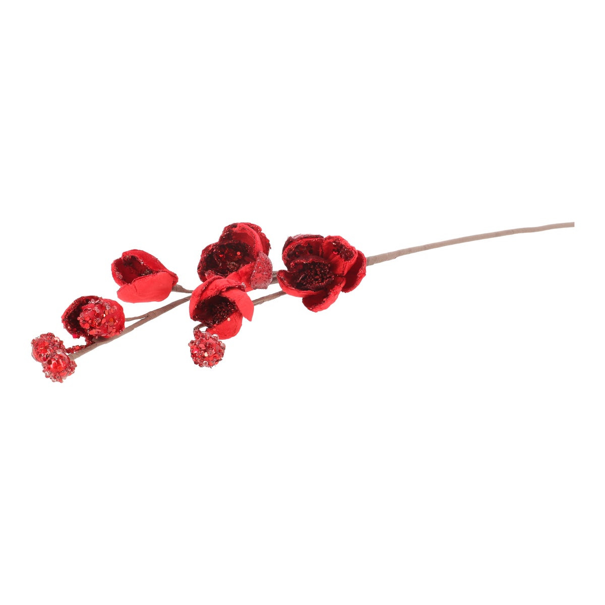 Tak Magnolia 89cm winter lux rood Tak Magnolia 89cm winter lux rood