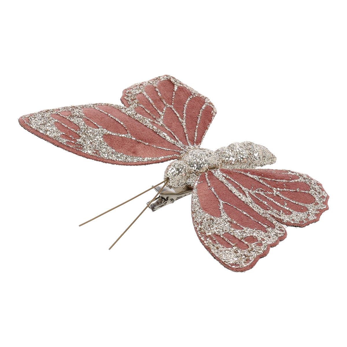 Vlinder donkerroze 9x12cm Vlinder donkerroze 9x12cm