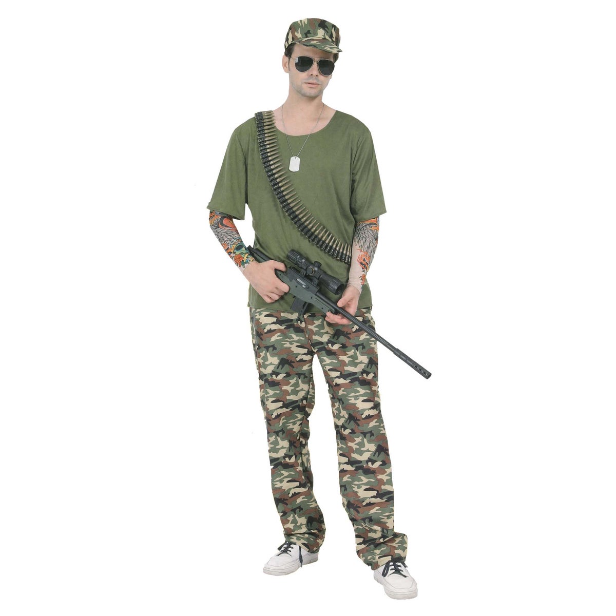 Kostuum soldaat stoere Kostuum soldaat stoere