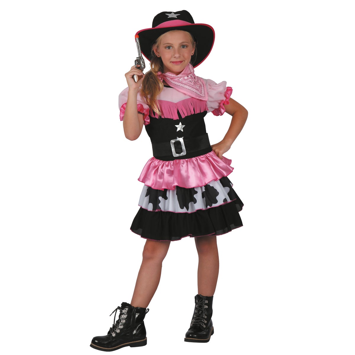 Jurk Cowgirl roze Jurk Cowgirl roze