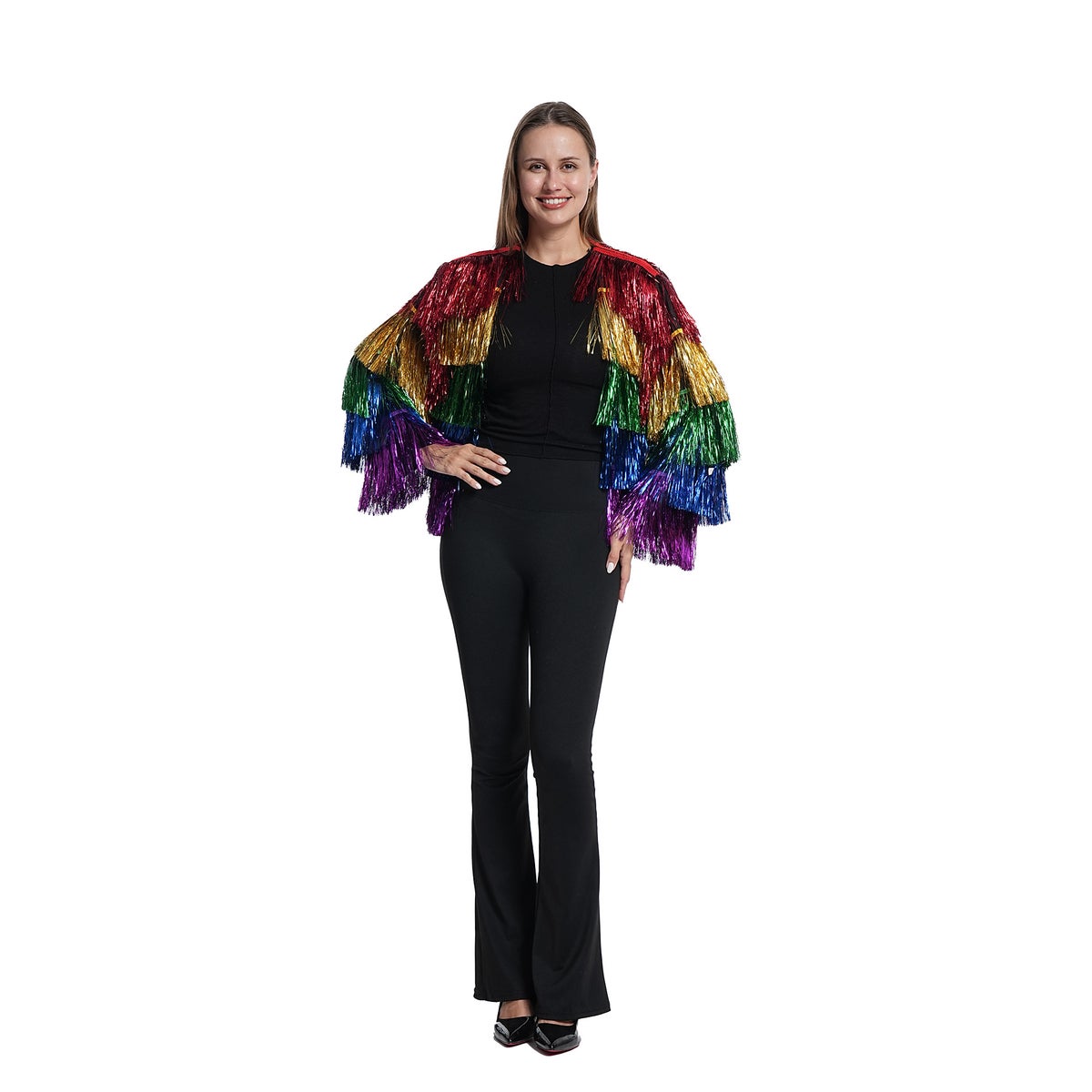 Jas Tinsel regenboog Jas Tinsel regenboog