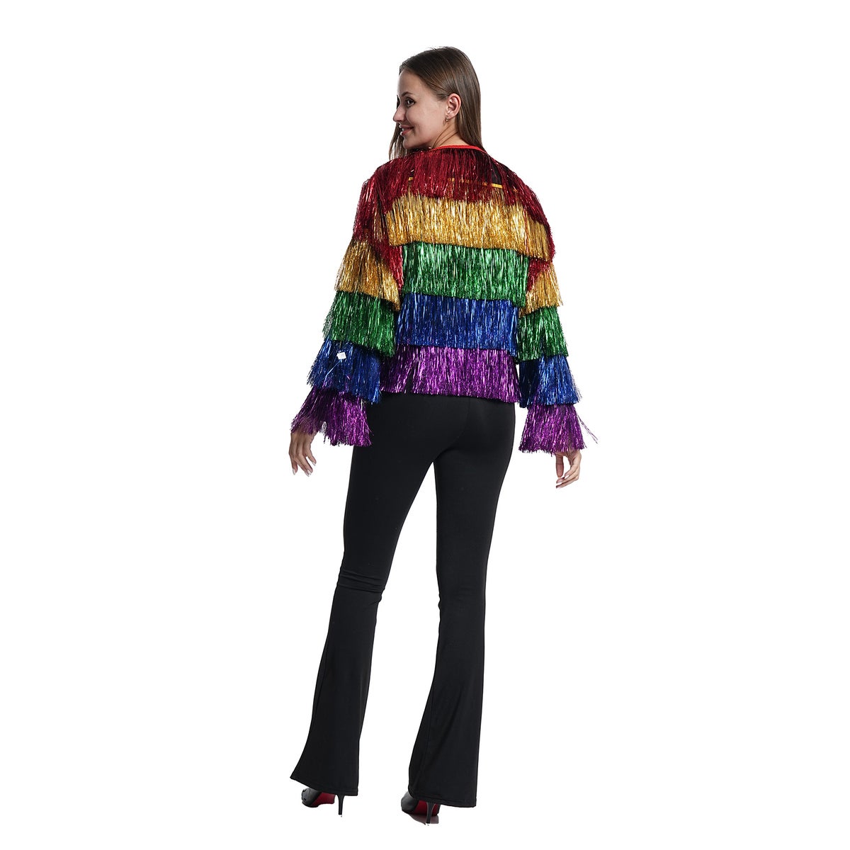 Jas Tinsel regenboog Jas Tinsel regenboog