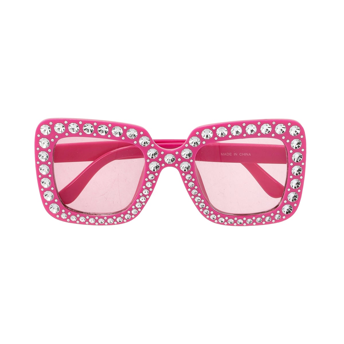 Disco Bril neon roze Disco Bril neon roze