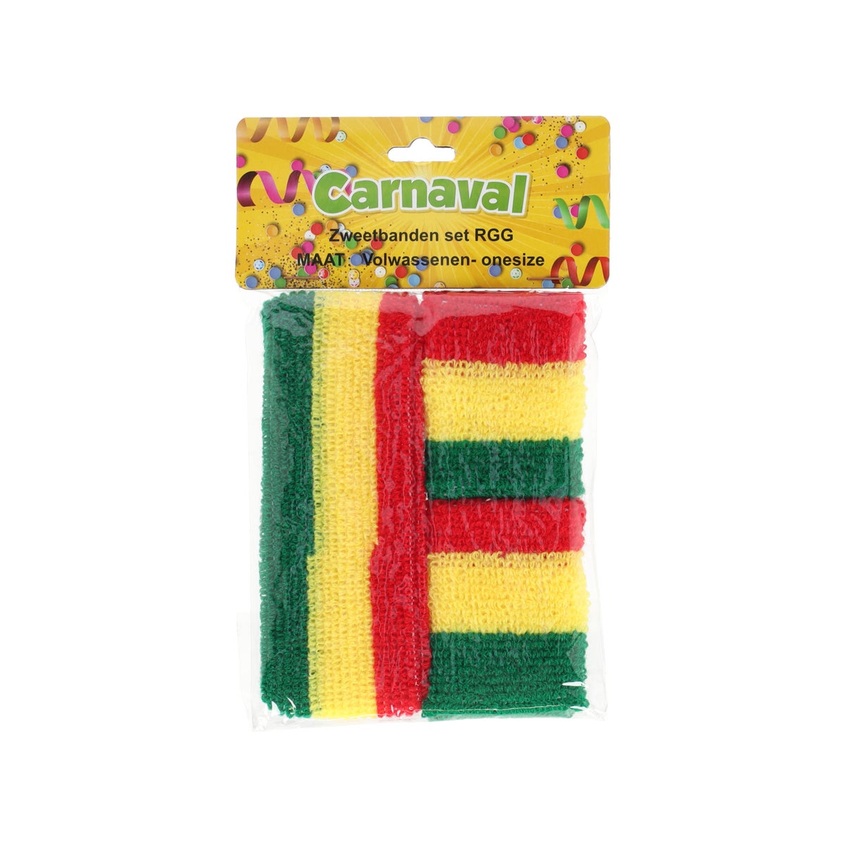 Zweetbandenset carnaval Zweetbandenset carnaval