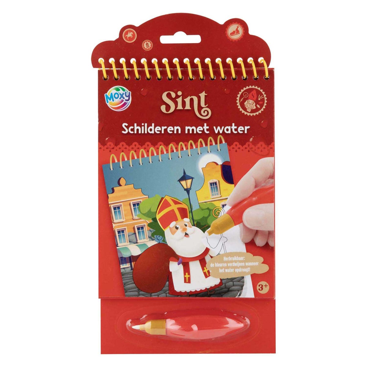 Schilderen met water Sint Schilderen met water Sint