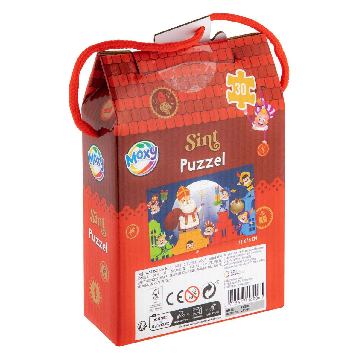 Puzzel sint 30st. Puzzel sint 30st.