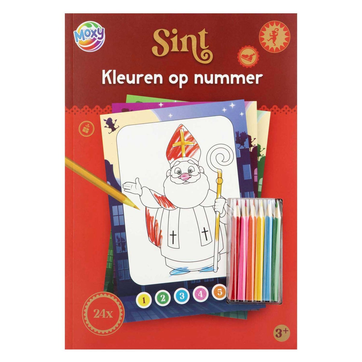 Kleuren op nummer Sint Kleuren op nummer Sint