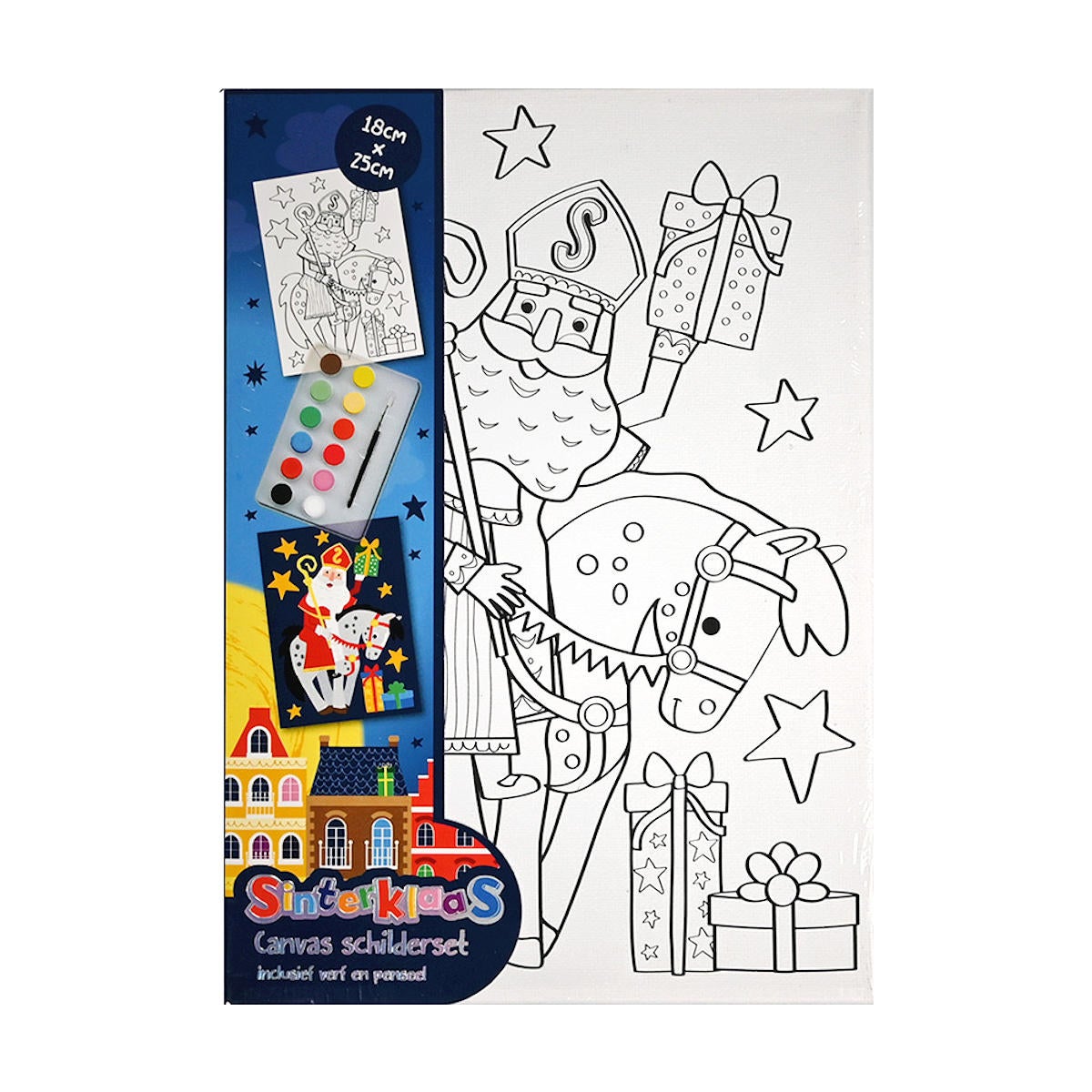 Schilderset Sint 18 x 25 cm Schilderset Sint 18 x 25 cm