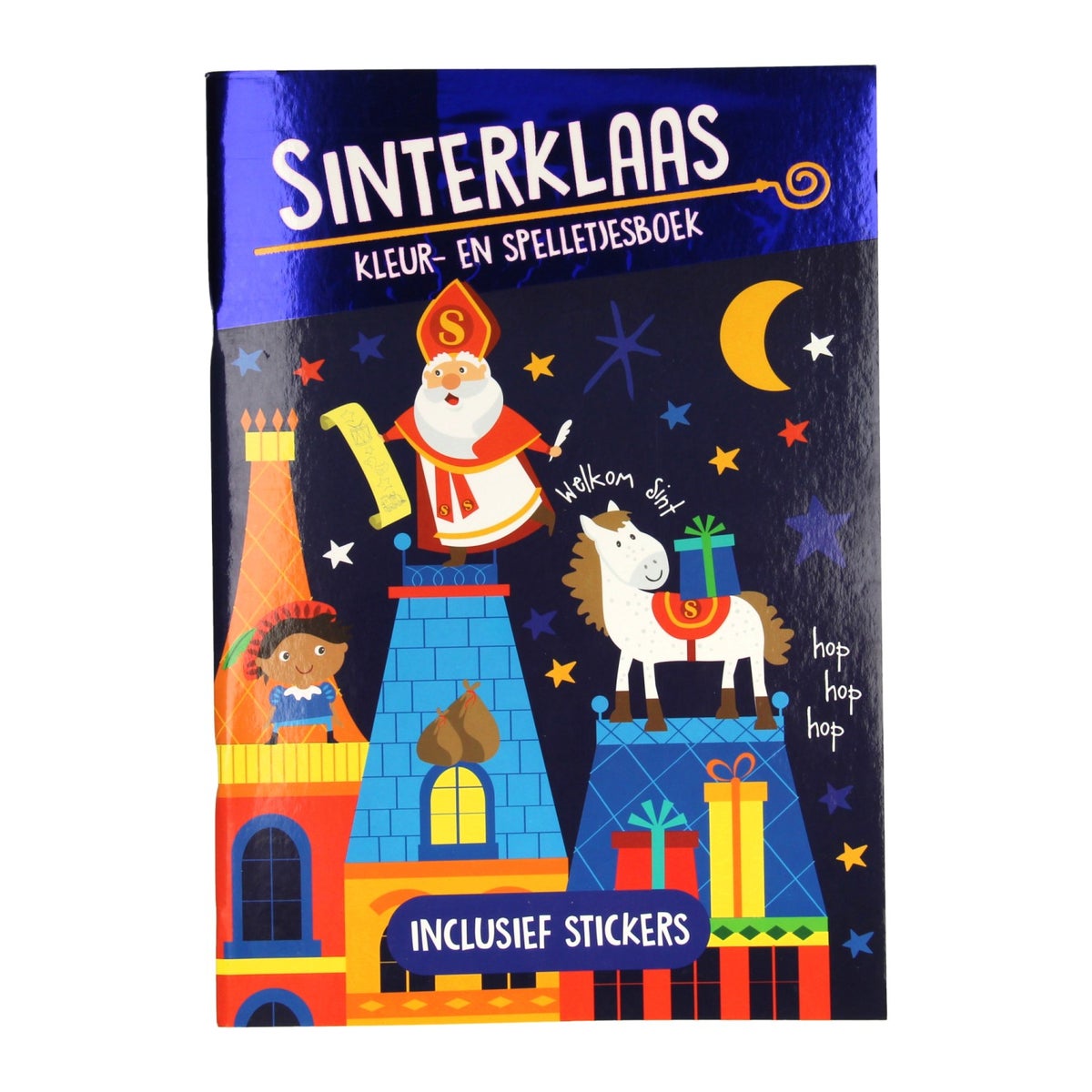 Kleur- en spelletjesboek Sint A Kleur- en spelletjesboek Sint A