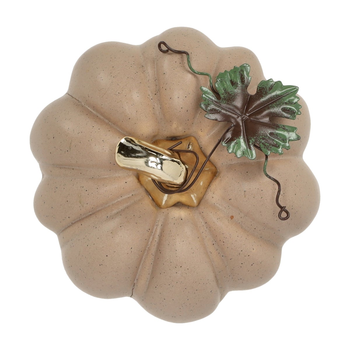 Pompoen decoratie 9 cm 3 stuks Pompoen decoratie 9 cm 3 stuks