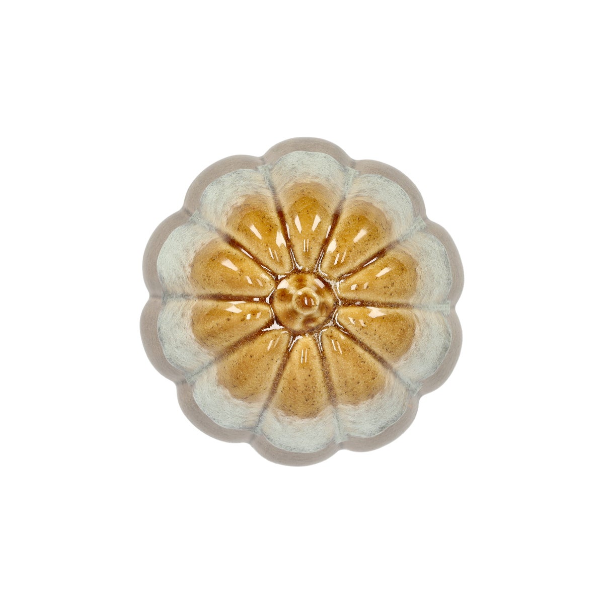 Pompoen beige bruin 15x18cm Pompoen beige bruin 15x18cm