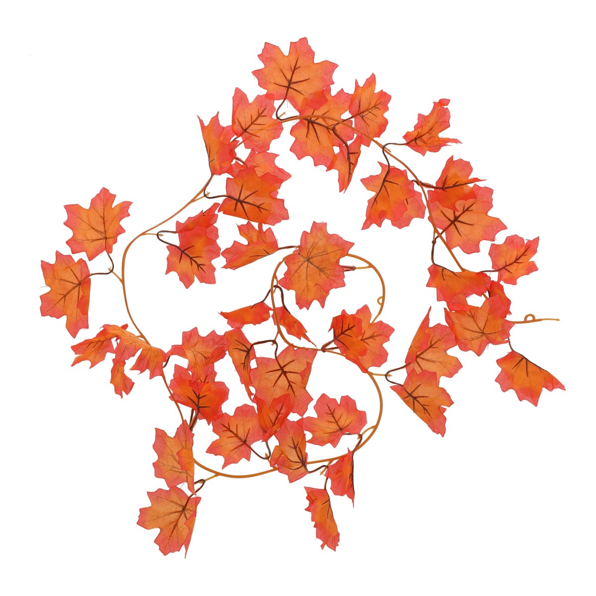 Guirlande blad maple oranje 175 cm Guirlande blad maple oranje 175 cm