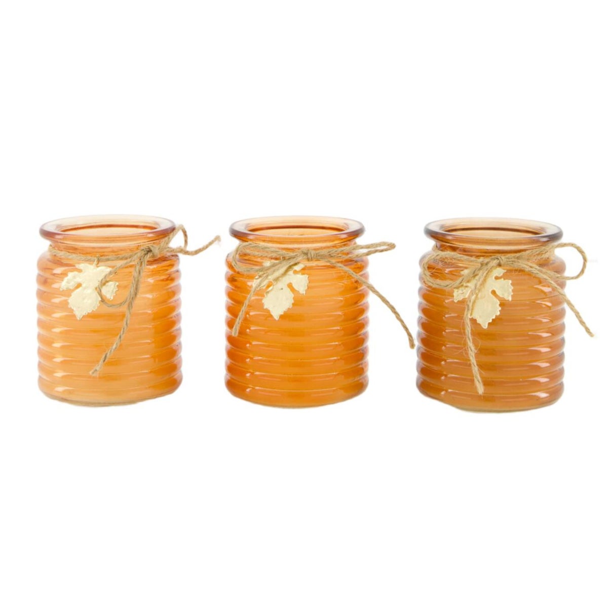 Geurkaars cinnamon pie 9 cm 3 assorti Geurkaars cinnamon pie 9 cm 3 assorti