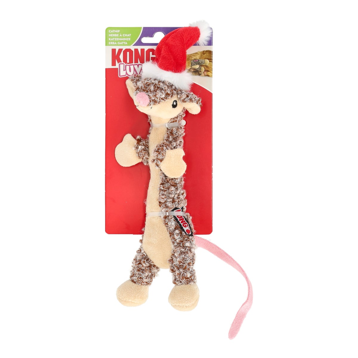 Speelgoed kat kerst muis Kong Speelgoed kat kerst muis Kong