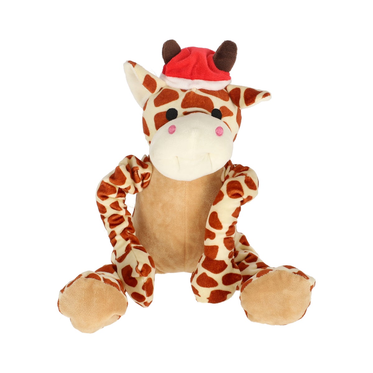 Hondenspeelgoed kerst koe pluche 40 cm Hondenspeelgoed kerst koe pluche 40 cm