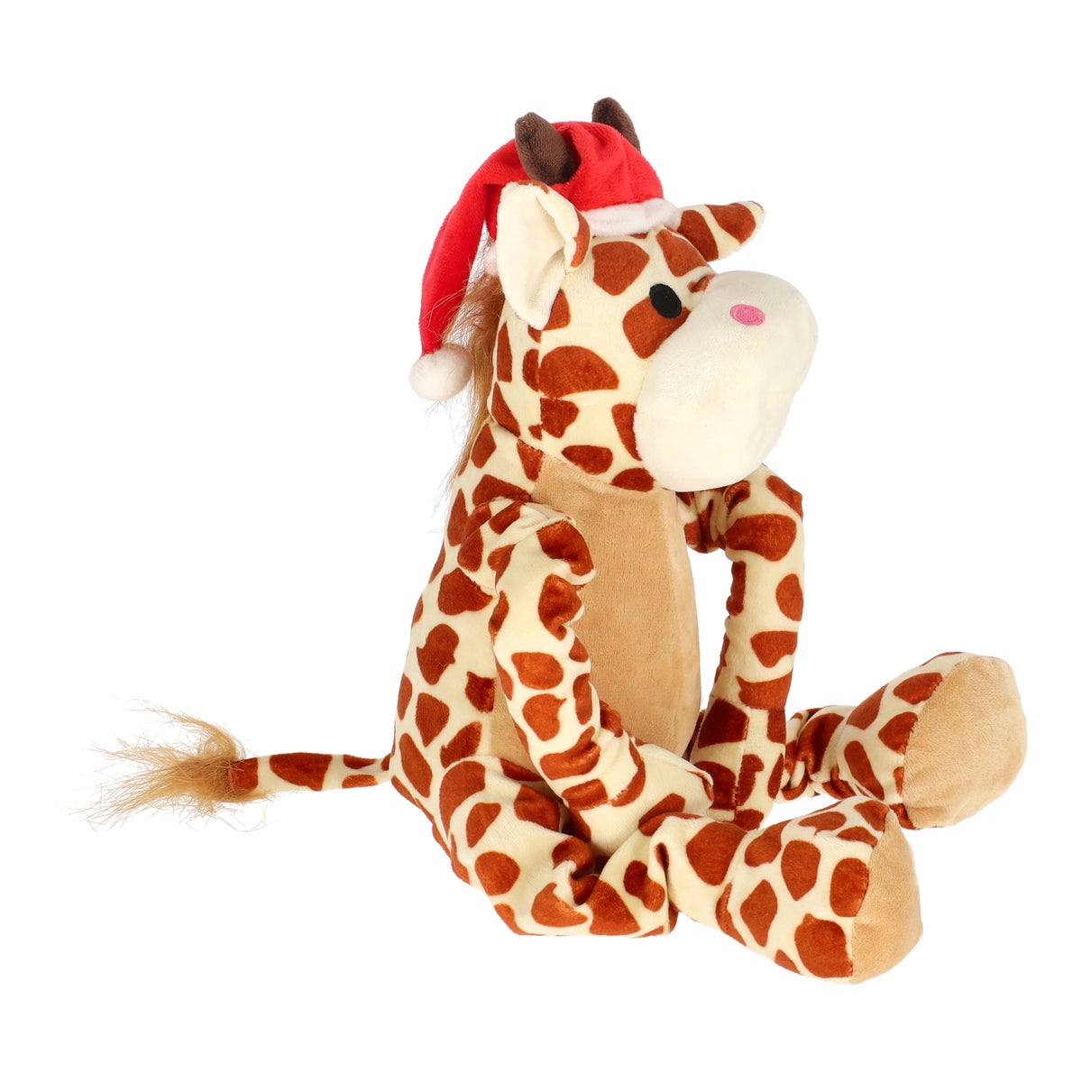 Hondenspeelgoed kerst koe pluche 40 cm Hondenspeelgoed kerst koe pluche 40 cm