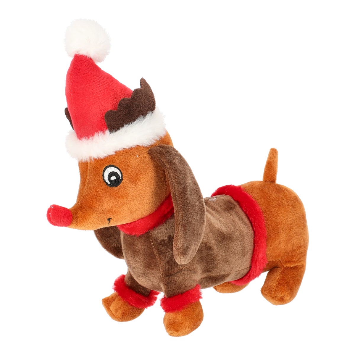 Hondenspeelgoed kerst pluche 25 cm Hondenspeelgoed kerst pluche 25 cm