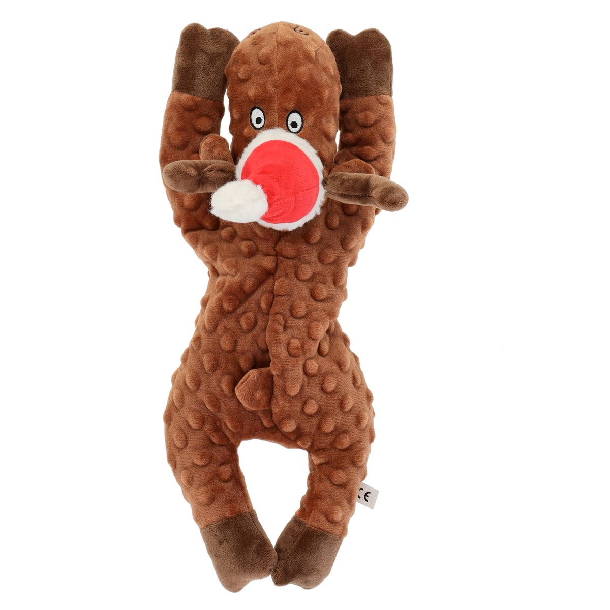 Hondenspeelgoed kerst rendier pluche met knisper 41 cm Hondenspeelgoed kerst rendier pluche met knisper 41 cm
