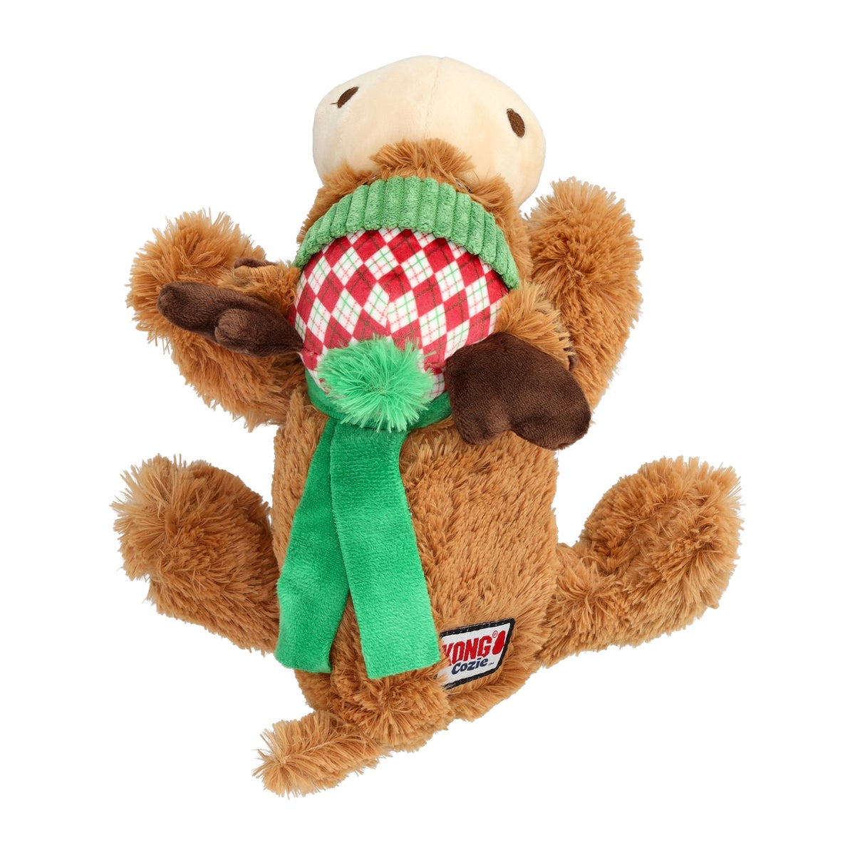 Speelgoed hond kerst Cozie rendier M Kong Speelgoed hond kerst Cozie rendier M Kong