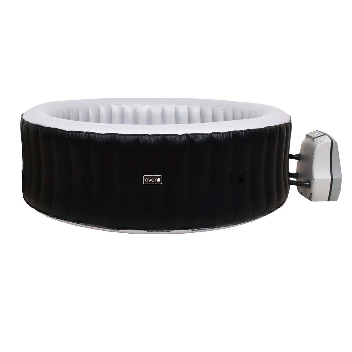 Opblaasbare spa 204 x 70 met pomp Black Avenli Opblaasbare spa 204 x 70 met pomp Black Avenli