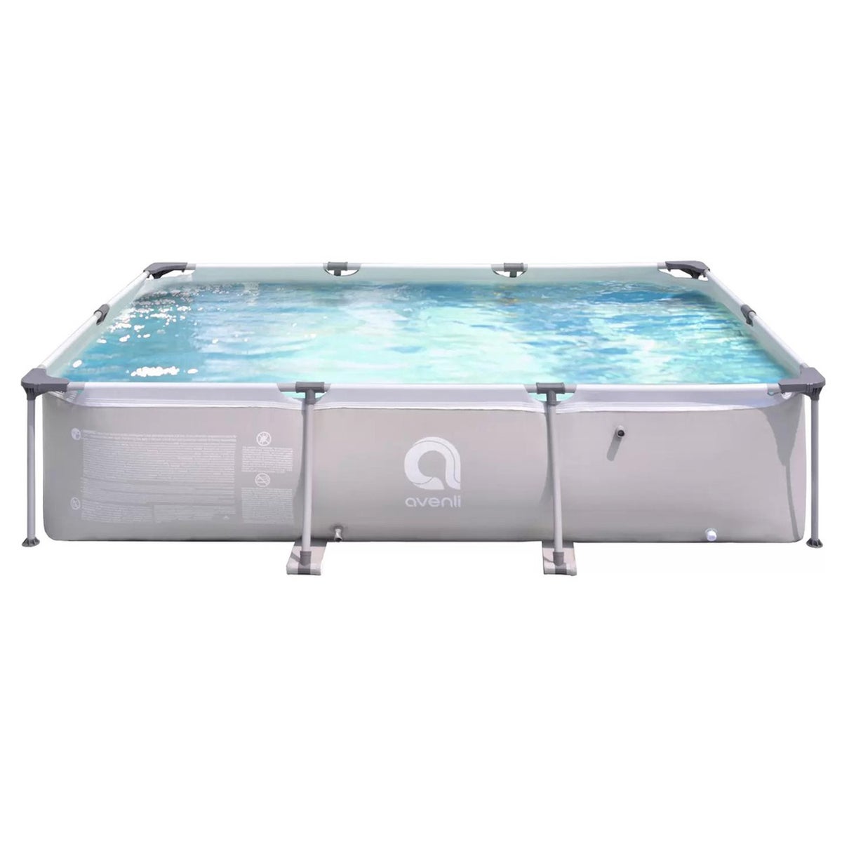 Zwembad steel 300 x 207 x 65 cm Avenli Zwembad steel 300 x 207 x 65 cm Avenli