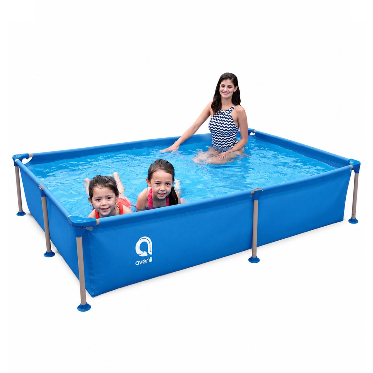 Zwembad steel frame 228 x 159 x 42 cm Avenli Zwembad steel frame 228 x 159 x 42 cm Avenli