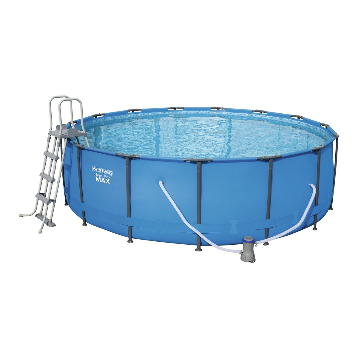Zwembad Steel Pro Max 457 x 122 cm met pomp en ladder Bestway Zwembad Steel Pro Max 457 x 122 cm met pomp en ladder Bestway