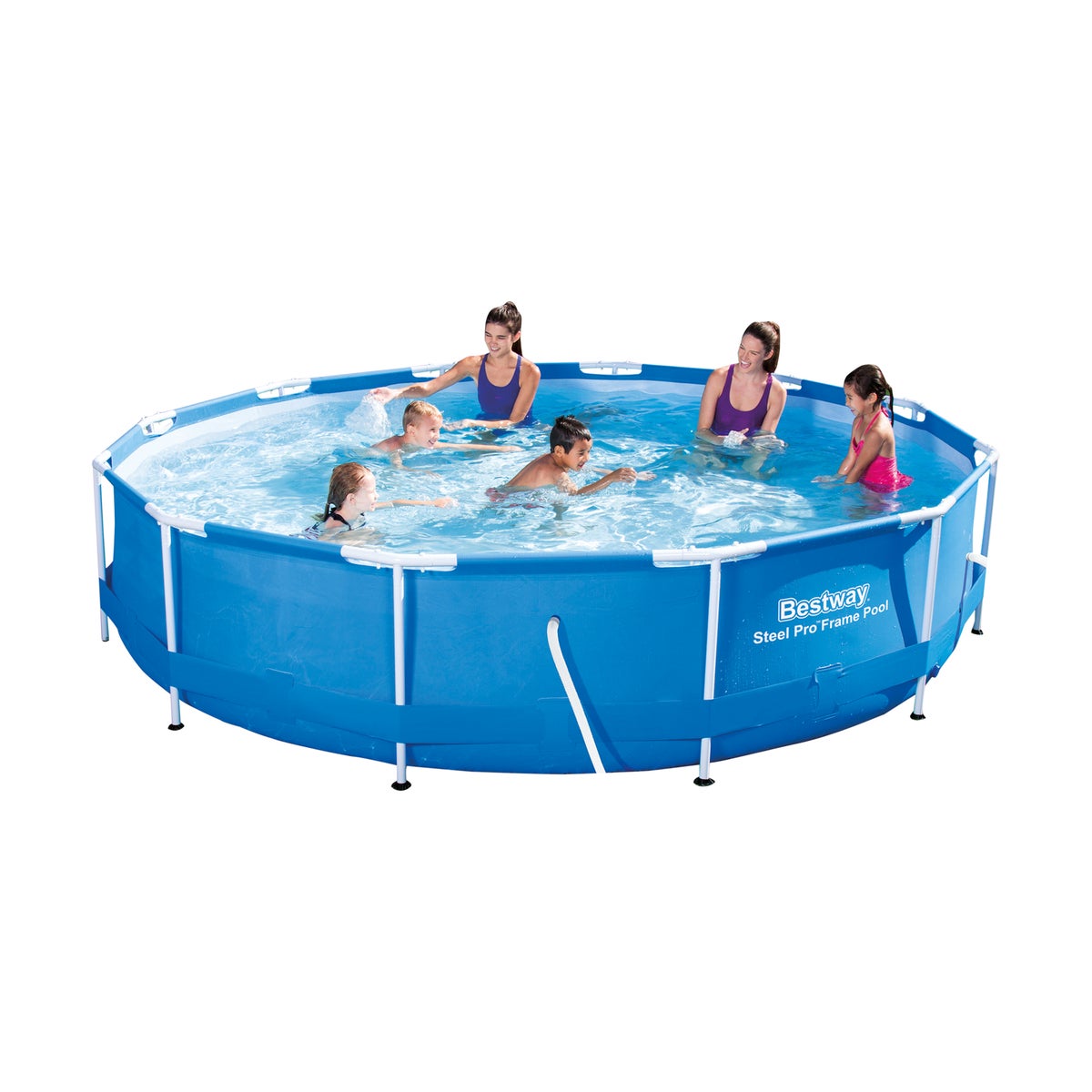 Zwembad steel met pomp 366x76cm Bestway V3 Zwembad steel met pomp 366x76cm Bestway V3