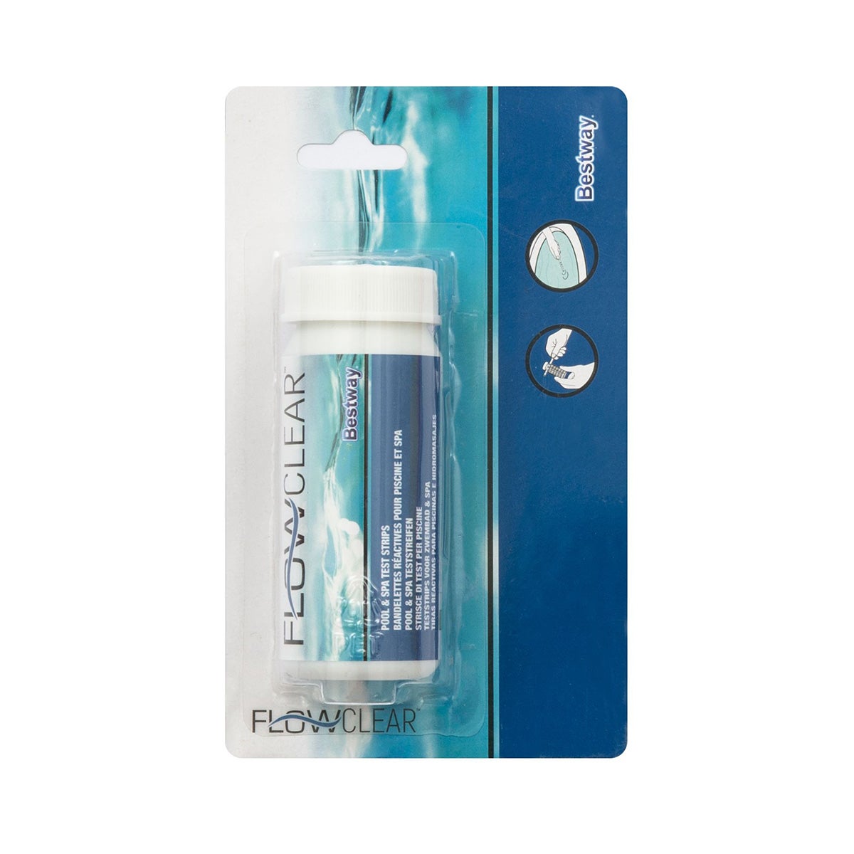 Teststrips 3-in-1 50 stuks Bestway Teststrips 3-in-1 50 stuks Bestway