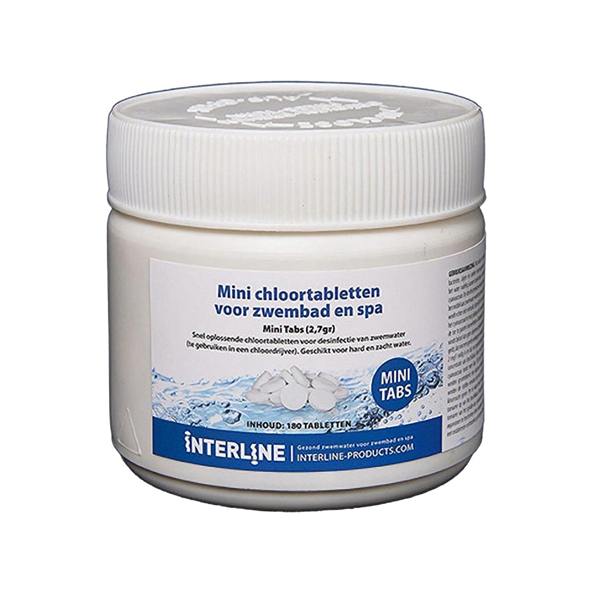 Chloortabletten mini quick 180st. Interline Chloortabletten mini quick 180st. Interline