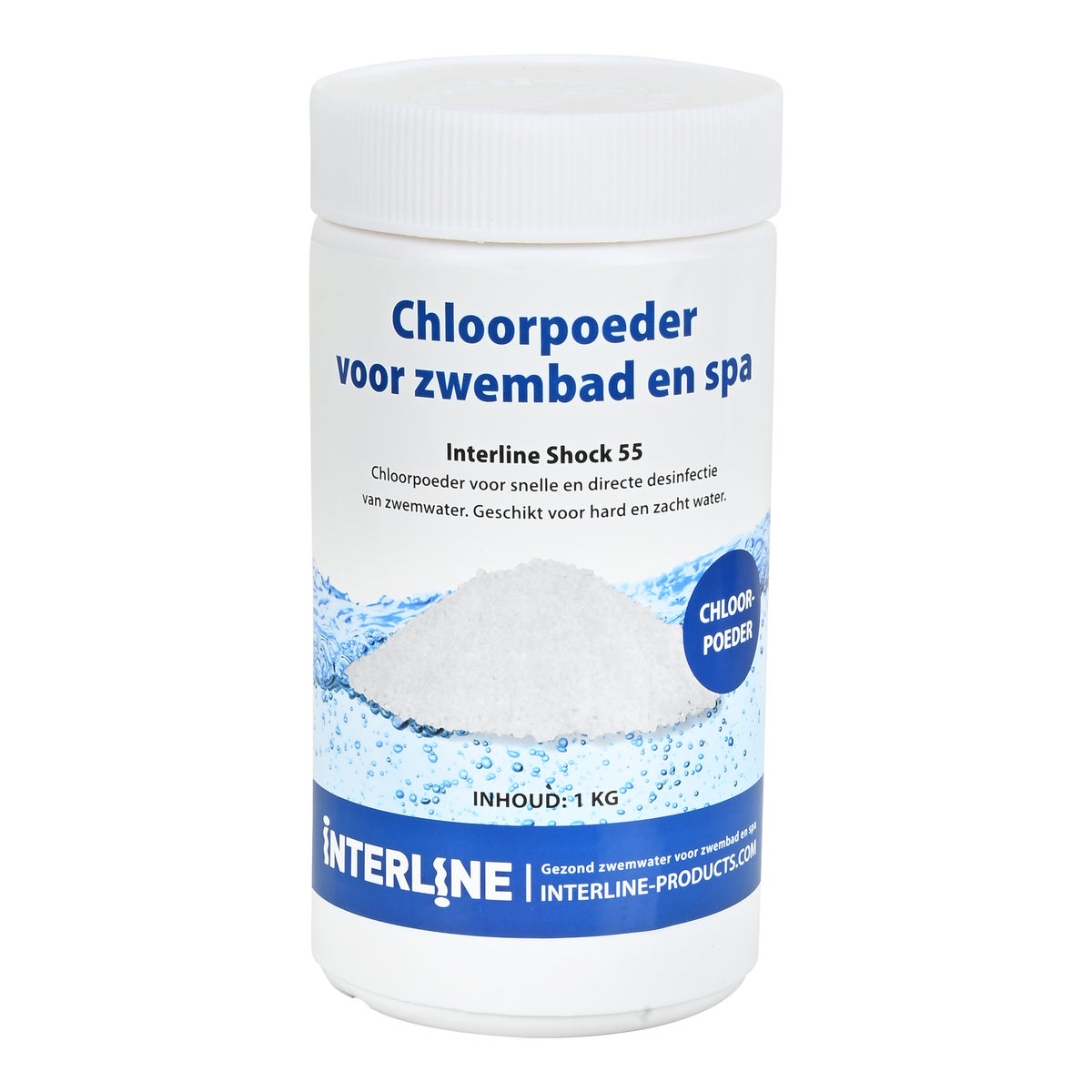 Chloorgranulaat 1kg NL Interline Chloorgranulaat 1kg NL Interline