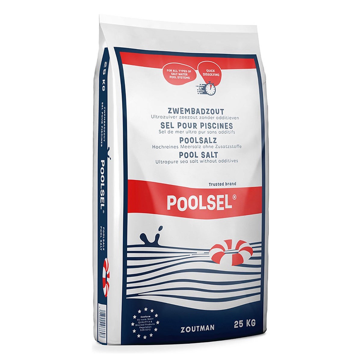 Zwembadzout Poolsel 25 kg Zwembadzout Poolsel 25 kg