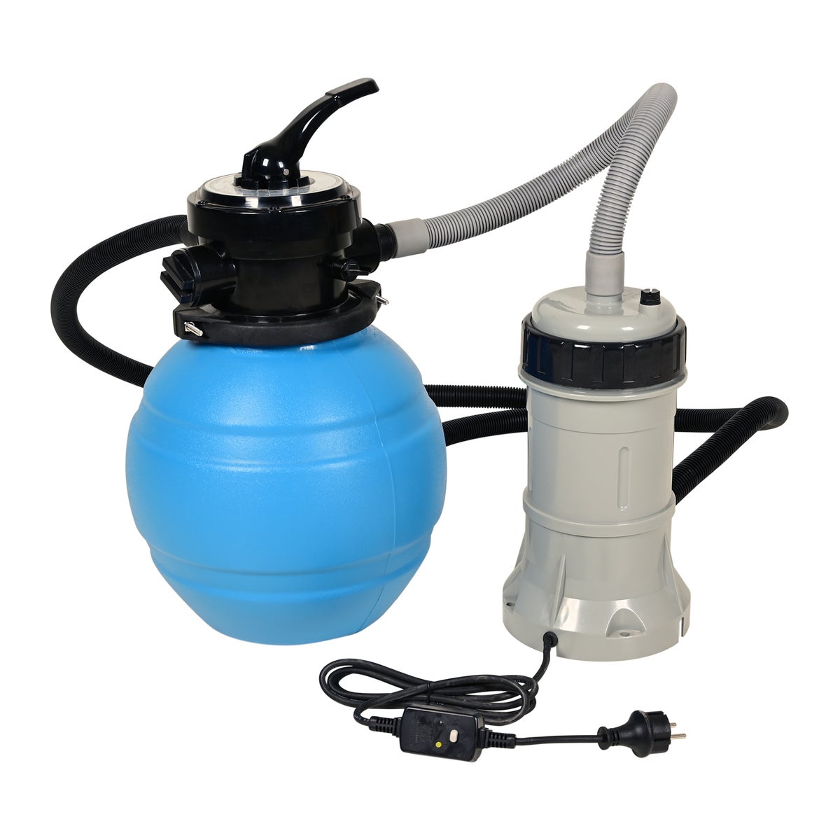 Zandfilterset 12L met pomp Kos Zandfilterset 12L met pomp Kos