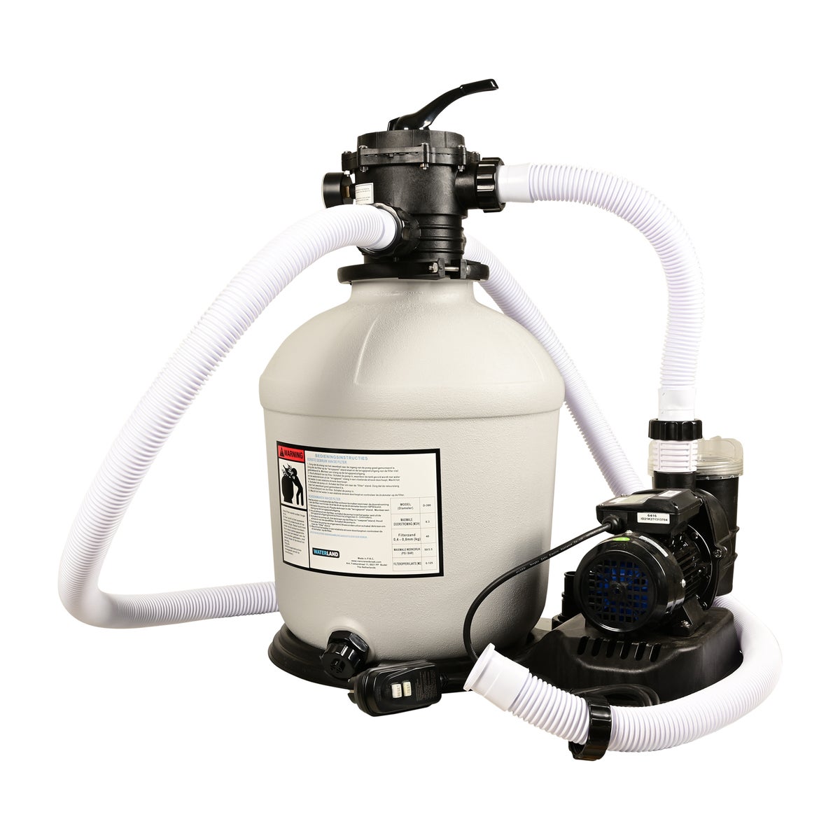 Zandfilterset ZFS500VT 7-weg Pro Waterland Zandfilterset ZFS500VT 7-weg Pro Waterland