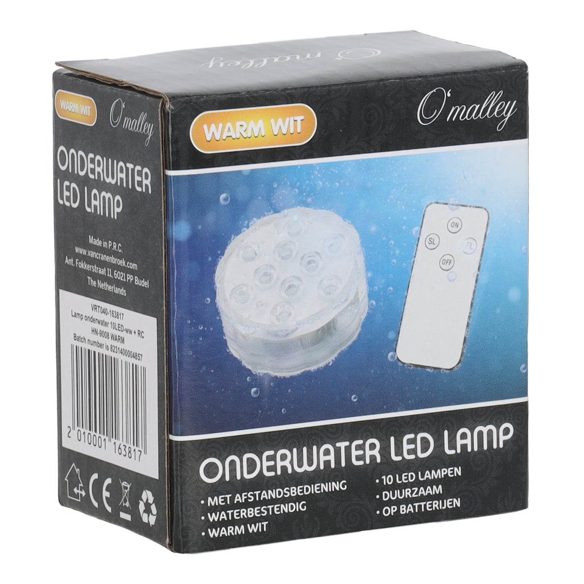 Lamp onderwater 10-LED warm wit Lamp onderwater 10-LED warm wit