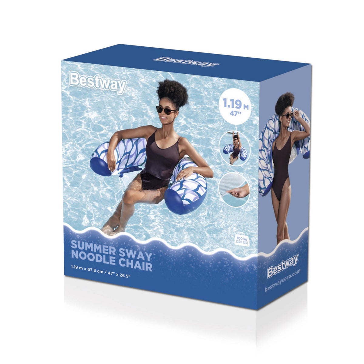 Drijfstoel summer 119 x 67,5 cm Bestway Drijfstoel summer 119 x 67,5 cm Bestway