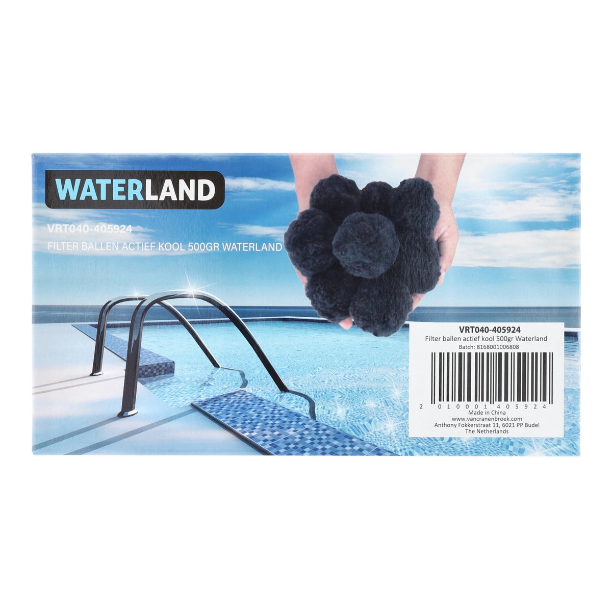 Filter ballen actief kool 500 gr Waterland Filter ballen actief kool 500 gr Waterland