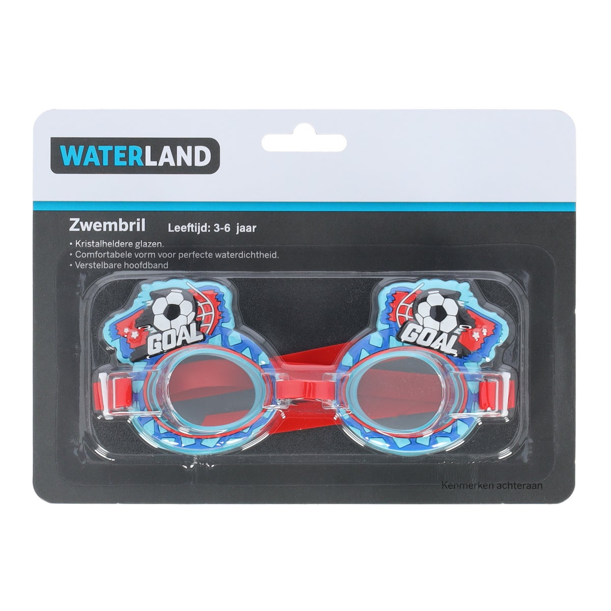 Duikbril kind pvc voetbal Duikbril kind pvc voetbal