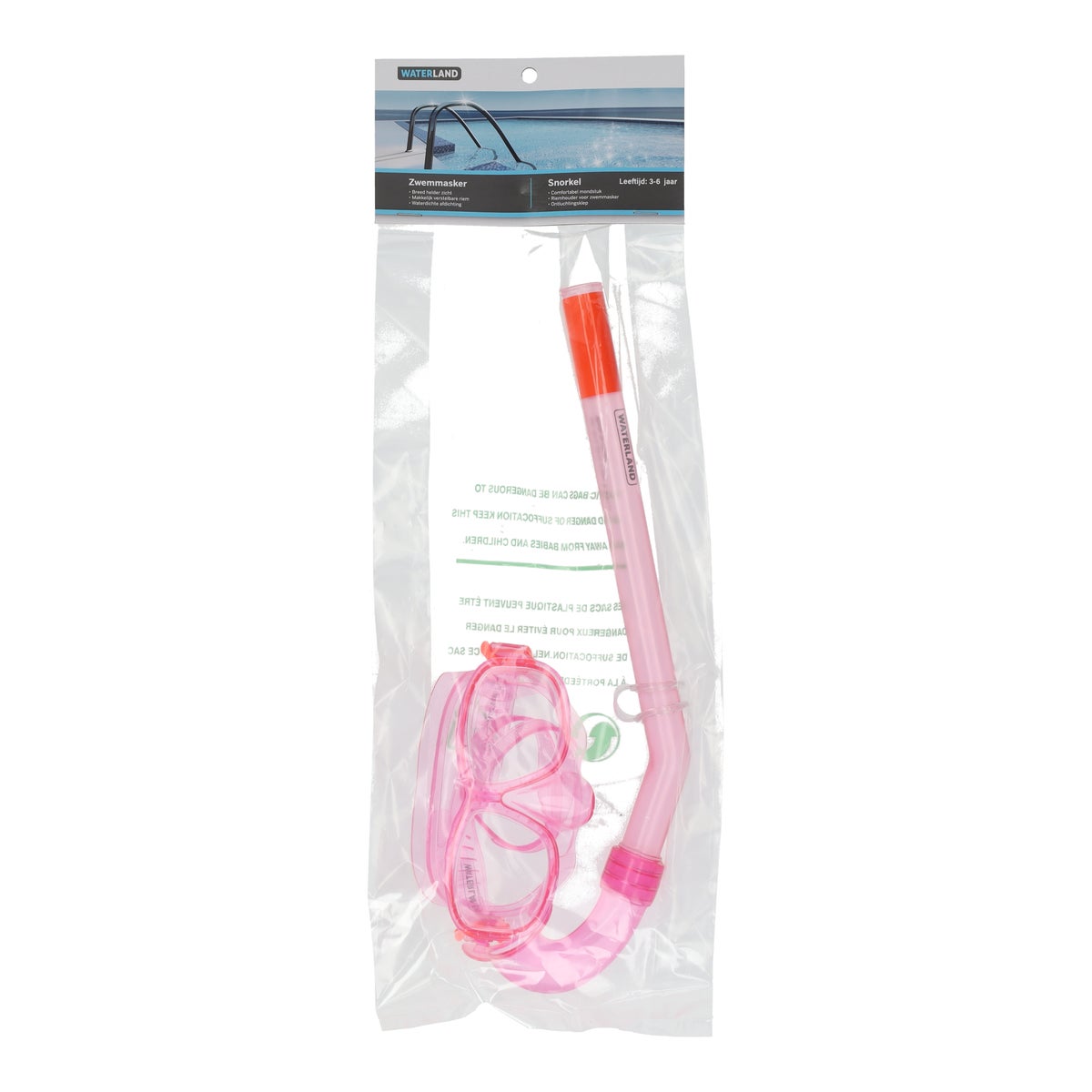 Duikbril met snorkel kind pvc Duikbril met snorkel kind pvc