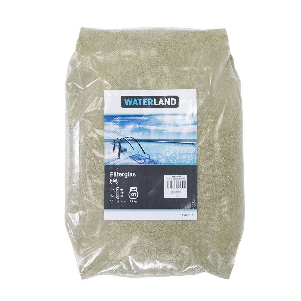 Filterglas FG1 0,5-1,0 mm 25 kg Waterland Filterglas FG1 0,5-1,0 mm 25 kg Waterland