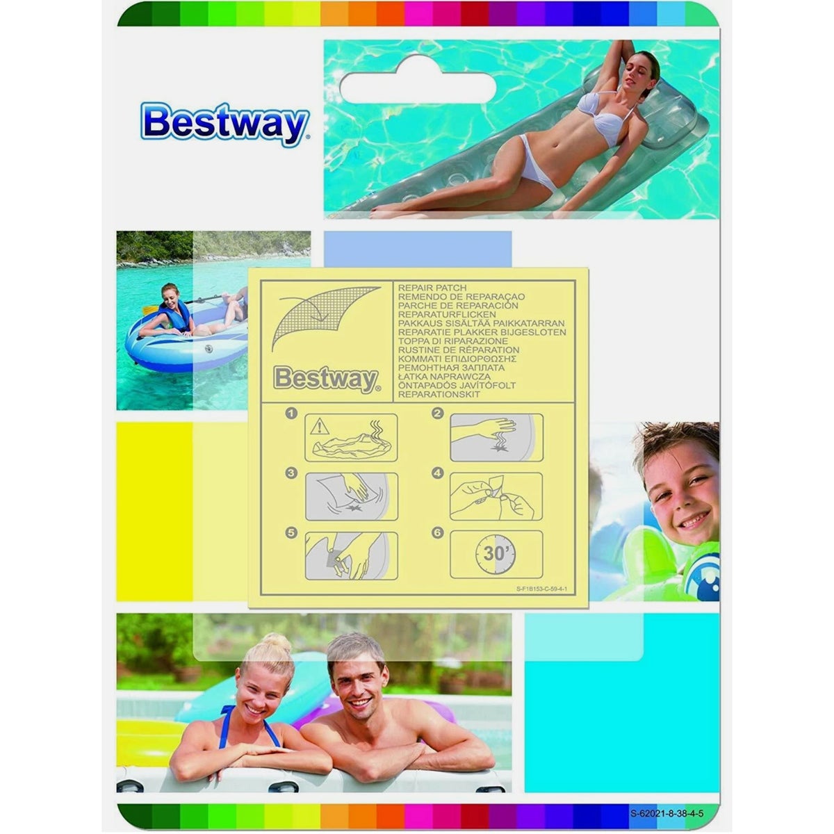 Reparatie set heavy duty Bestway Reparatie set heavy duty Bestway