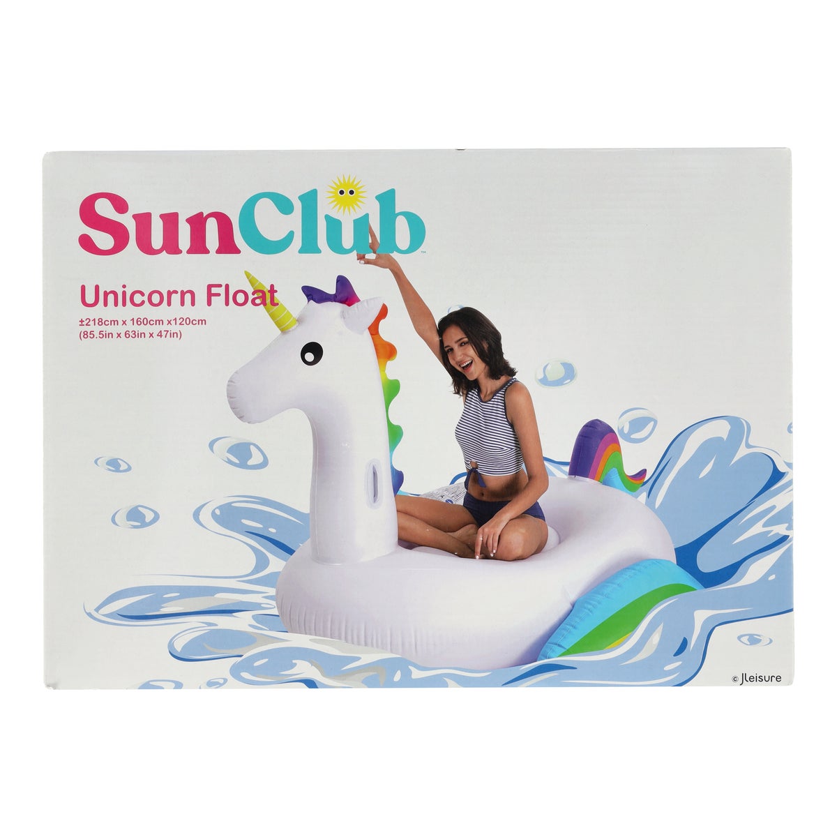 Eenhoorn jumbo 218 x 160 x 120 cm Sun Club Eenhoorn jumbo 218 x 160 x 120 cm Sun Club