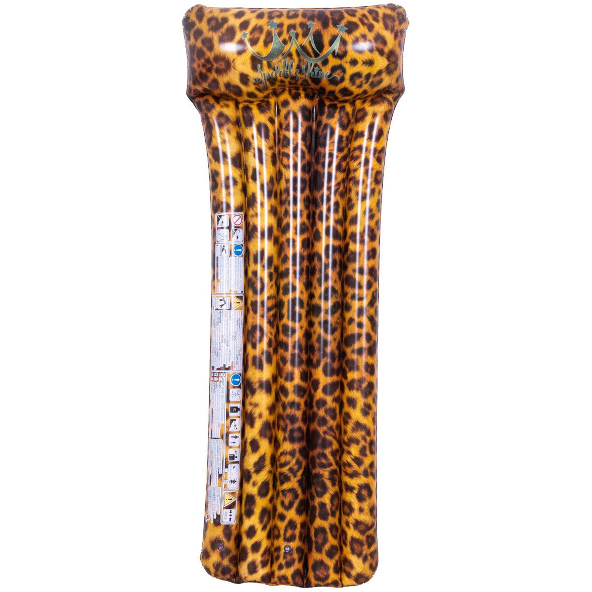 Luchtbed luipaard 169 x 69 cm Sun Club Luchtbed luipaard 169 x 69 cm Sun Club