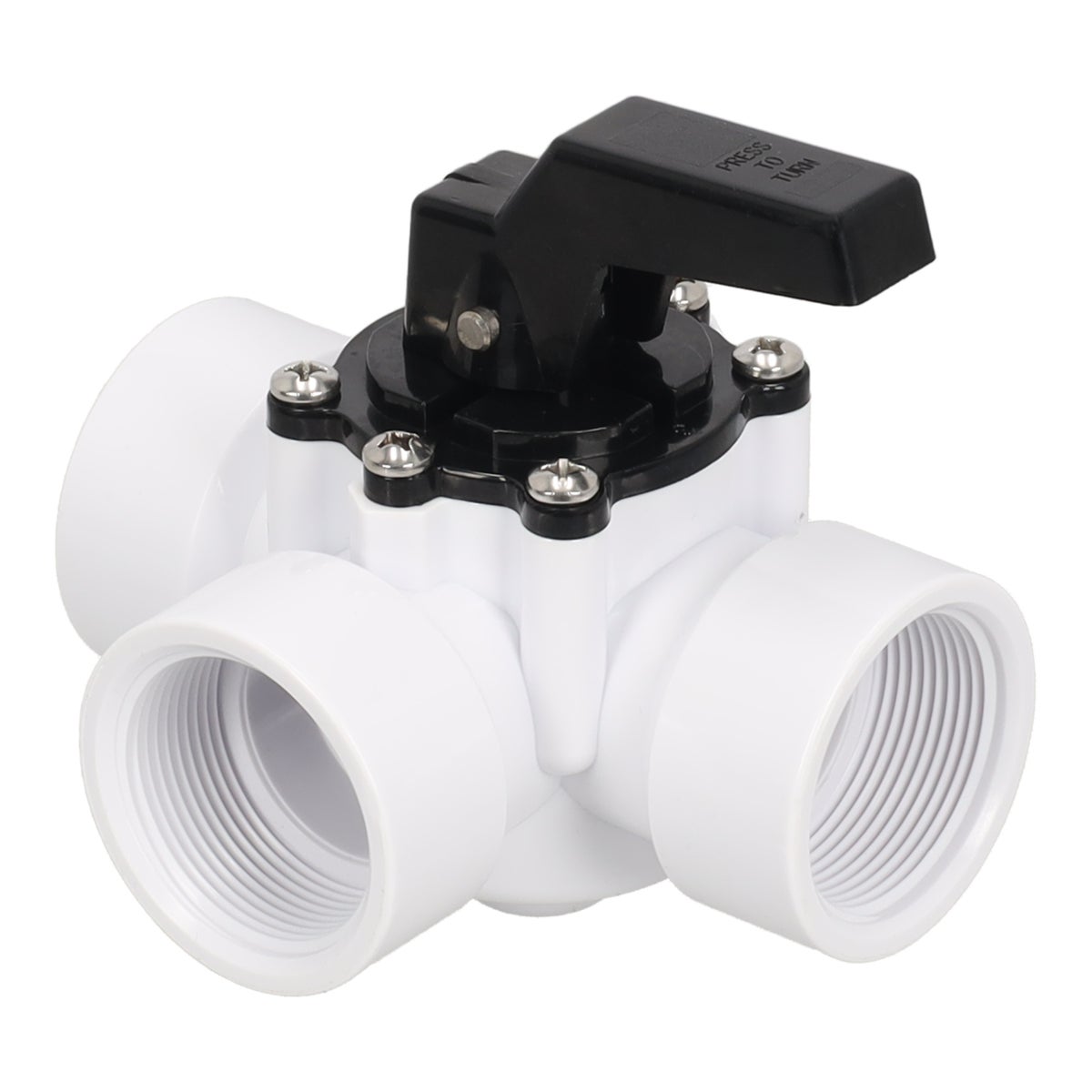 T-stuk met kraan 1 1/2" bi zwembad T-stuk met kraan 1 1/2" bi zwembad