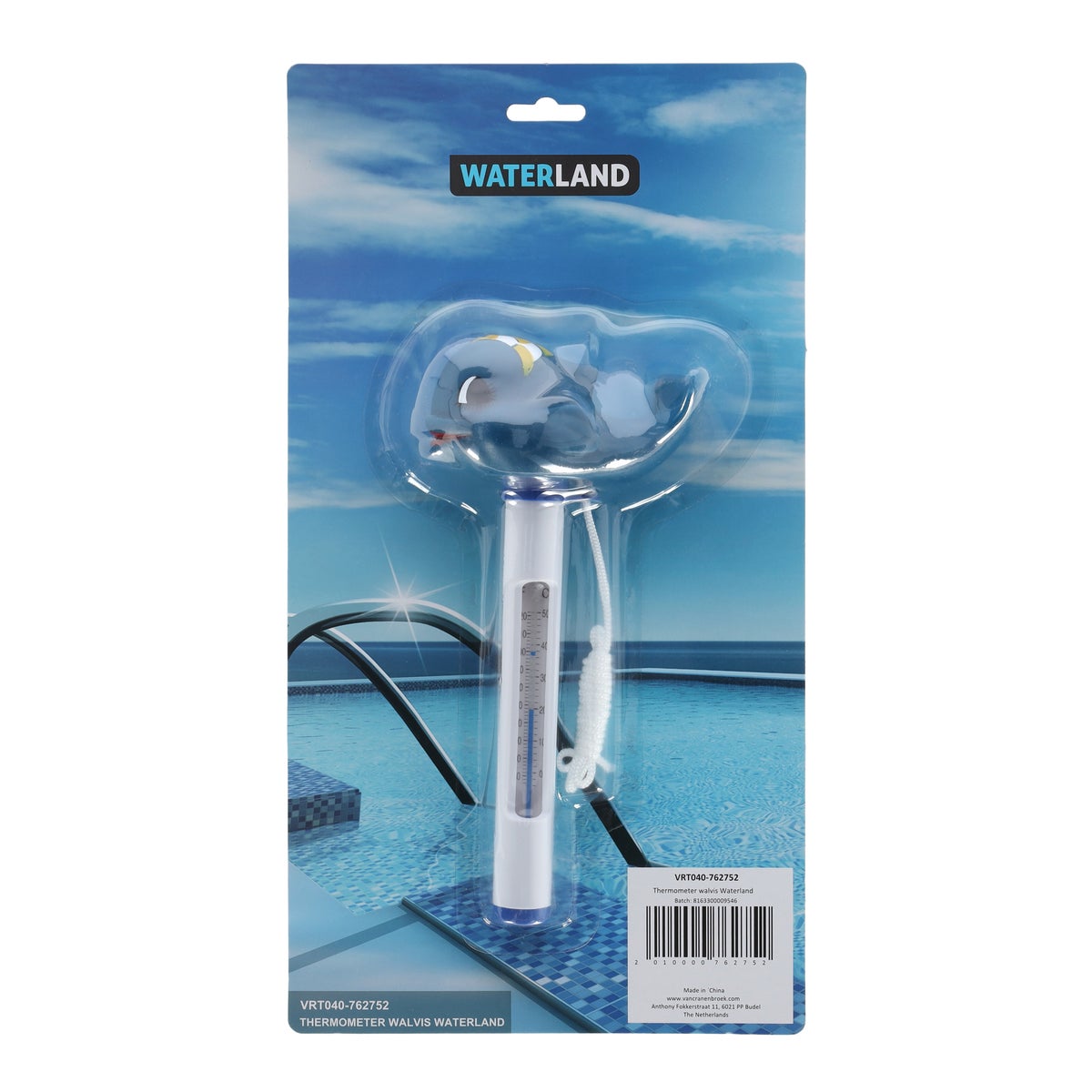 Thermometer walvis Waterland Thermometer walvis Waterland