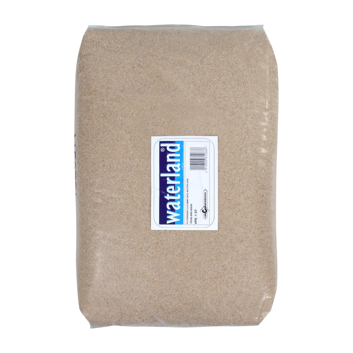 Filterzand 0.4-0.8mm 25kg Waterland Filterzand 0.4-0.8mm 25kg Waterland