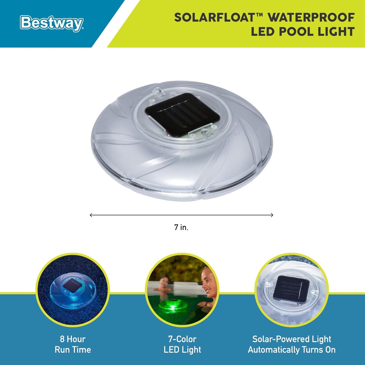 Zwembadlamp solar Bestway Zwembadlamp solar Bestway