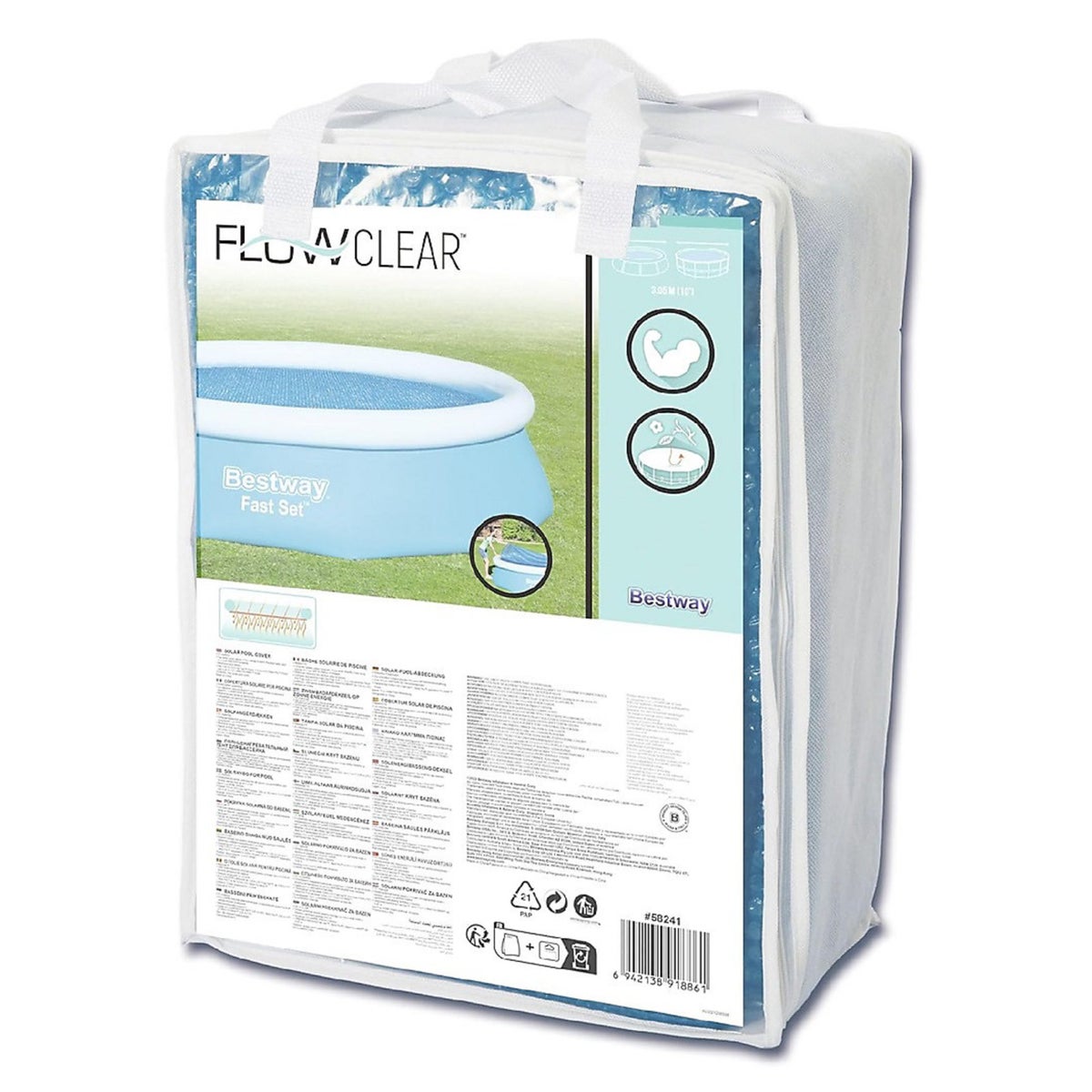 Afdekzeil Solar Steel Pro 305 cm Bestway Afdekzeil Solar Steel Pro 305 cm Bestway