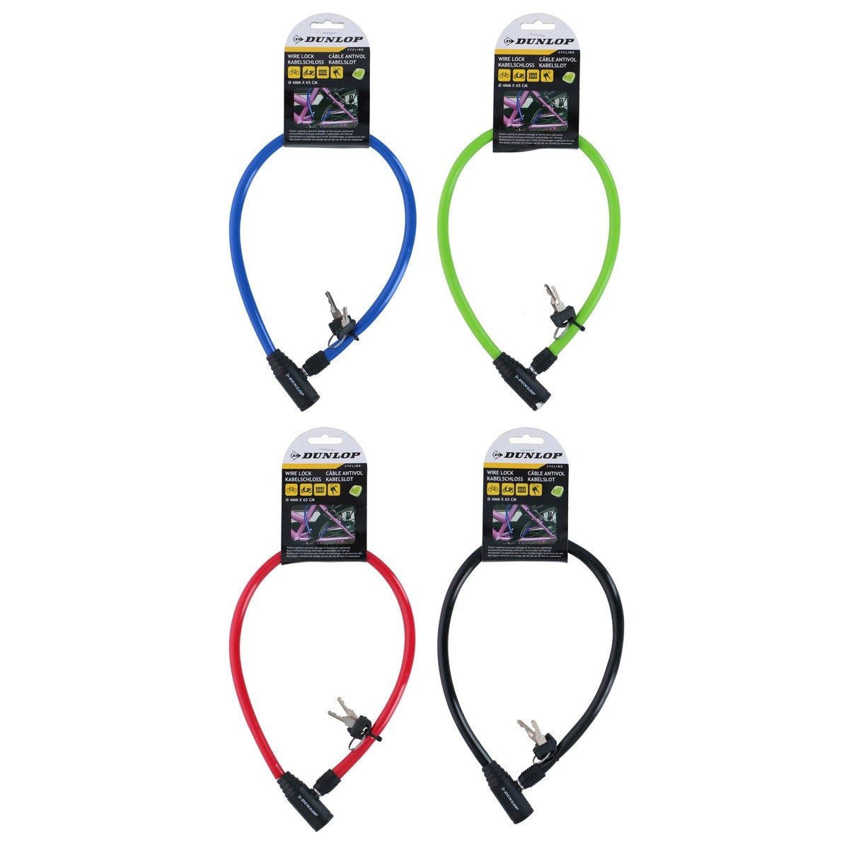 Kabelslot 4 mm x 60 cm Dunlop Kabelslot 4 mm x 60 cm Dunlop